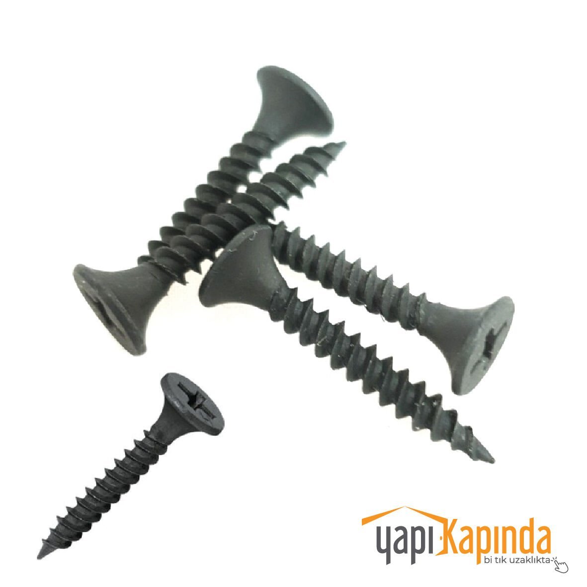 Alçıpan Vidası Sivri Uç 3,5X35 (1000 Adet)