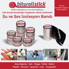 30 cm Metalik Çatı Yalıtım Tamir ve BACA DİBİ BANDI