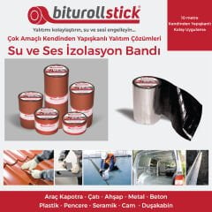 30 cm Kırmızı Çatı Yalıtım Tamir ve BACA DİBİ BANDI