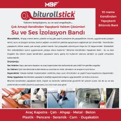 30 cm Kırmızı Çatı Yalıtım Tamir ve BACA DİBİ BANDI