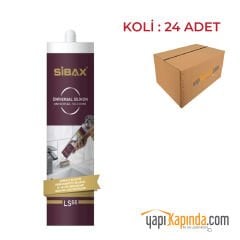 Sibax Silikon Şeffaf 280gr - 24'lü Koli