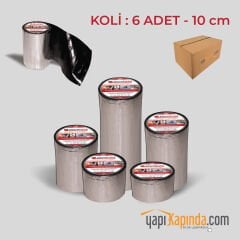 Yapışkanlı Su Yalıtım Çatı Tamir Bandı - 10cmx10m. Metalik ( Koli 6 Adet )