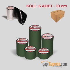 Yapışkanlı Su Yalıtım Çatı Tamir Bandı - 10cmx10m. Yeşil ( Koli 6 Adet )